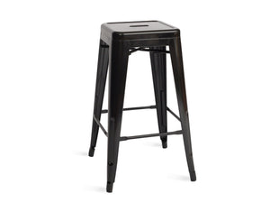 Black Metal Stool - The Everset