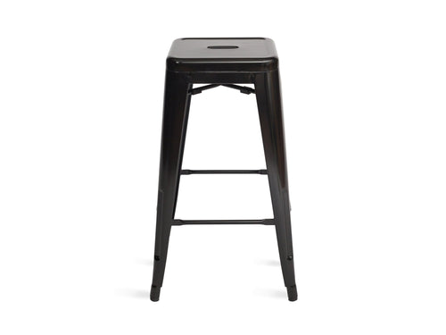 Black Metal Stool - The Everset