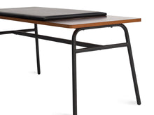 Load image into Gallery viewer, Mid-century Padded Bench - The Everset
