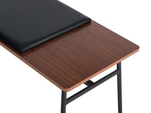 Load image into Gallery viewer, Mid-century Padded Bench - The Everset
