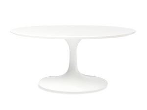 Shiny White Table - The Everset