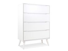 Load image into Gallery viewer, Tall White Dresser - The Everset
