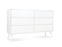 Load image into Gallery viewer, Wide White Dresser - The Everset
