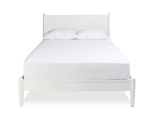 Load image into Gallery viewer, White Wood Bed - The Everset
