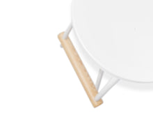 Load image into Gallery viewer, Simple White Stool - The Everset
