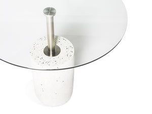 Glass Stone Table - The Everset