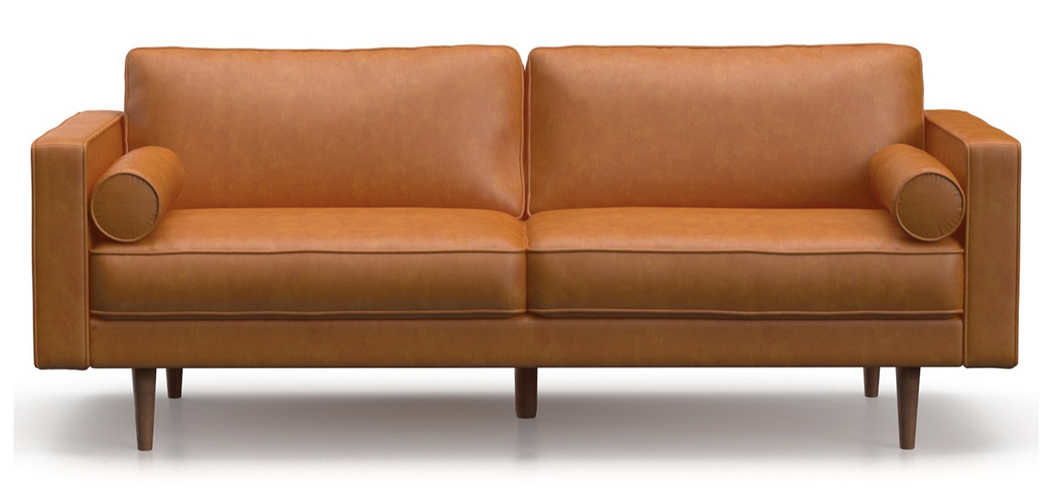 Fleather Mid-century Sofa - The Everset